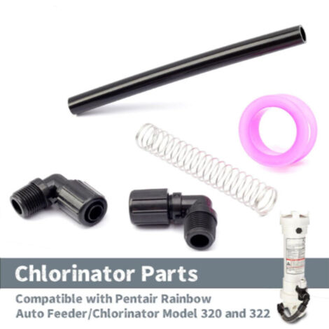 Pièces de chlorinateur compatibles avec les pièces automobiles/chlorinateurs 320 et 322, y compris le modèle R172272