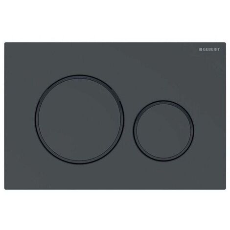 Plaque d'actionnement Geberit Sigma20 pour double chasse d'eau, ronde,