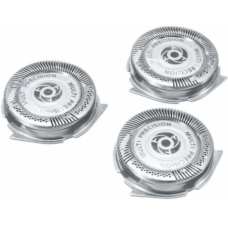 Lot de 3 pièces de rechange pour la gamme de rasoirs Philips SH50 Heads S5091 S5080 S5076 S5420 5082,