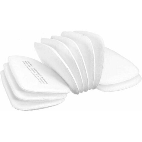 30pcs Filtre À Cartouche Masque De Coton Rechange pour Particules, Coton Anti Poussière