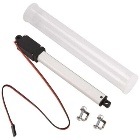 Actionneur Linéaire IP54 12V Mini 100mm Course Moteur Électride Ouvre-Fenêtre 30mm/s