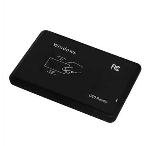 Lecteur RFID USB 125 kHz EM4100 ID Carte à puce sans contact TK4100 Support Window System