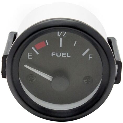 Jauge de Niveau Carburant Automatique 0-90 Ohms 12V 24V Universel Voiture Bateau Réservoir 52mm