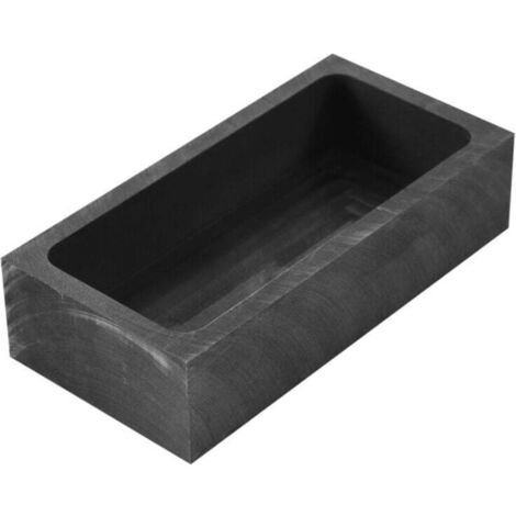 Moule À Lingot En Argent Creuset De Coulée D'Or Pour Fusion 1000g Or 500g Argent