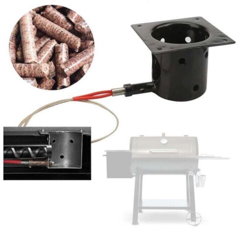 Kit d'allumage , pot à feu émaillé + tige d'allumage pour barbecues Traeger, Pellet PRO/Z/Trail