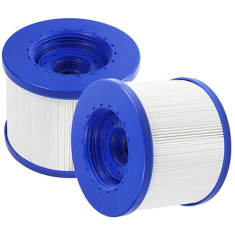 Autre accessoire pour piscine Element de filtre de 2 pièces （Bleu et blanc）
