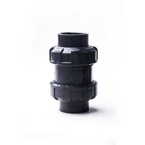 Clapet anti retour a boule clapet piscine clapet antiretour anti refoulement pvc vanne soupape anti retour (Diamètre intérieur 32mm)