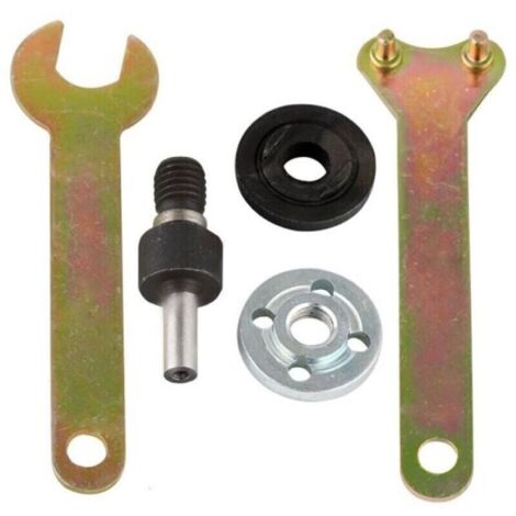 Bardusch-Kit adaptateur pour perceuse manuelle , Disque à tronçonner 6 mm , Adaptateur mandrin , Meuleuse d'angle , Barre de connexion , Outil de conversion pour disque à tronçonner,