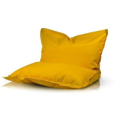 Bardusch - Grand Oreiller Pouf KIDS 140x100 cm Jaune