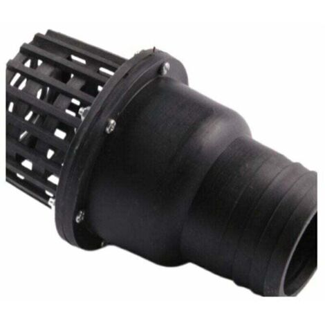 Bardusch-Clapet anti-retour Pompe à eau soupape de fond clapet anti-retour 3 pouces soupape de fond en plastique pommeau de douche diamètre extérieur 75MM 2 pièces (1/4)