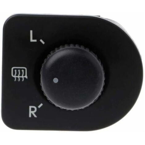 Bardusch-Interrupteur de rétroviseur latéral Interrupteur à bouton poussoir pour rétroviseurs latéraux Bouton de réglage Interrupteur de commande rétroviseur 1J1959565F Compatible avec Passat B5 Jetta (1/5)
