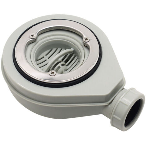 Bonde horizontale sans capot Ø90 DONA pour receveurs de douche