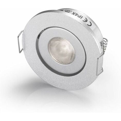 Bardusch-LED Mini petits spots Fixtures / Spot encastré au plafond Downlight lampes encastrés pour Cree XPE 3W Blanc Chaud 3000K + Pilote [Classe énergétique A+]