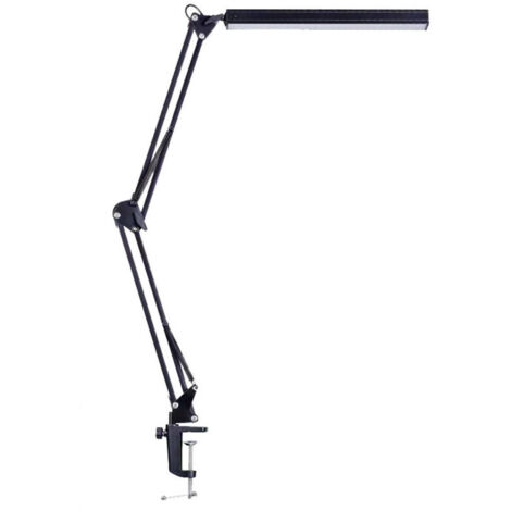 LED Architecte avec Pinte - 1200LM CRI≥90, 5 Modes & 11 Niveaux Luminosité, Bras Articulé 360°, Contrôle Tactile 3000K-6000K - Pour Studio/Chambre/Bureau