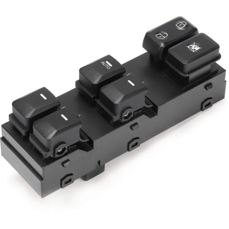 Bouton de commutateur de vitre électrique avant gauche compatible avec Kia Sportage 2011-2016 93570-3W450 popular, Non original