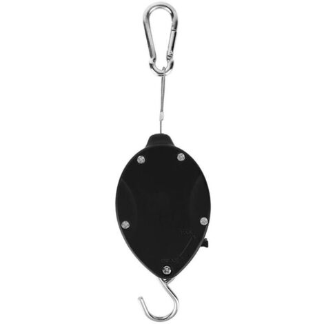 Poulies pour plantes suspendues très résistantes, ensemble de poulies rétractables à crochet de suspension réglable, crochet de suspension réglable, crochets de pot de fleurs de jardin, paniers de
