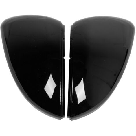 Couvercle de boîtier de rétroviseur latéral noir brillant pour VW Golf MK7 2014+