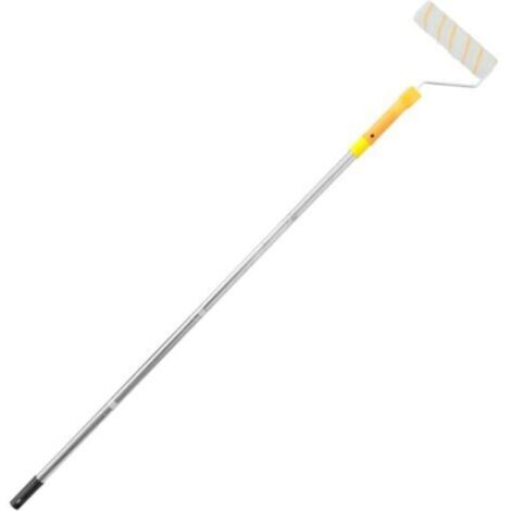 Rouleau de peinture avec tige télescopique de 30 à 137cm 4sections Grand rouleau de peinture Largeur 23 cm