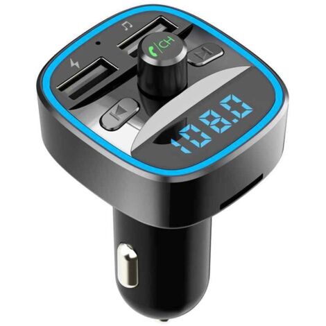 T25 Voiture FM Transmetteur Carnet de Voiture Bluetooth Voiture MP3 Lecteur MP3 Player Intelligent Navigation 12-24 V (1/5)