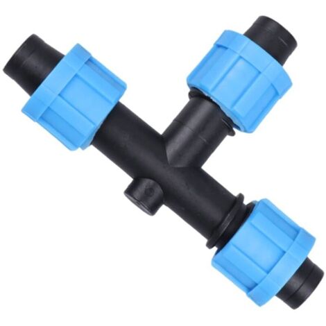 10pièces Connecteur Tuyau Irrigation Jardin Lot De Raccordements Goutte à Goutte Raccords Système Accessoire Jardinage