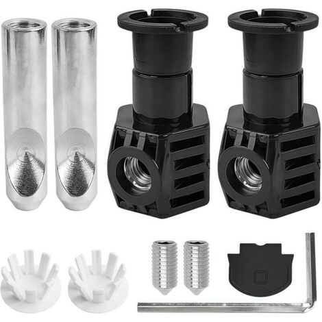 Ensemble de Fixation Intelligent pour Cuvette WC Suspendu, Comprenant des Charnières de Fixation et Des Vis de Couvercle D'huile