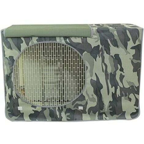 Housse de protection pour climatiseur extérieur (28x58x84 cm), housse de protection universelle pour climatiseur extérieur, imperméable, anti-poussière et anti-neige