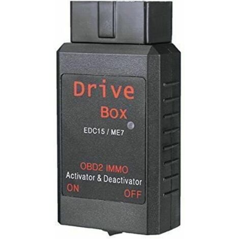 Drive Box EDC15/ME7 OBD2 IMMO Désactivateur Activat OBD2 Drive Box IMMO Désactivateur Activateur Accessoires de voiture