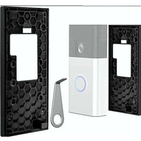 Support de sonnette Ring, support autocollant sans perçage pour la nouvelle sonnette vidéo à batterie, support adhésif pour sonnette de caméra Ring, accessoires de sonnette