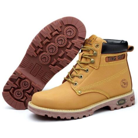 Chaussures de sécurité hautes S3 Powerplant - Jaune -43