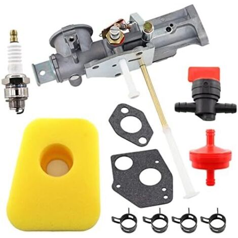 Carburateur compatible Briggs & Stratton 5 CV – Avec joint, filtre à essence et filtre à air – Performance optimale pour moteurs (1/5)