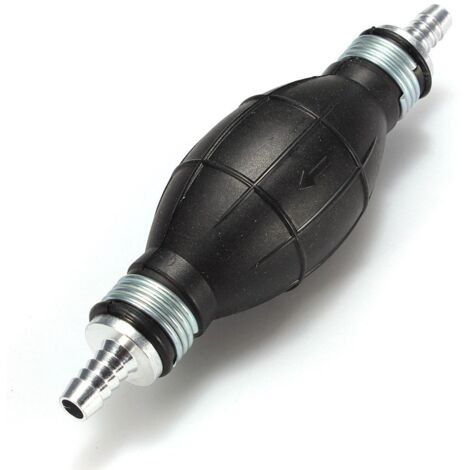 Lauwexe – Pompe manuelle 8 mm pour carburant – Alliage et caoutchouc – Haute puissance d'aspiration – Pour bateaux et motos (1/5)