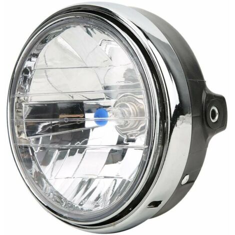 Jeffergarden pour phare bandit 600 pour phare 600 bandit Phare de moto de 7 pouces, phare avant de phare rétro adapté pour CB400/Hornet 250/VTEC(Lentille claire)