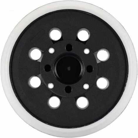 (1 pièce) Patin de ponçage à crochets et boucles de 125 mm compatible avec Bosch PEX 300 AE 400 AE 4000 AE 125 mm