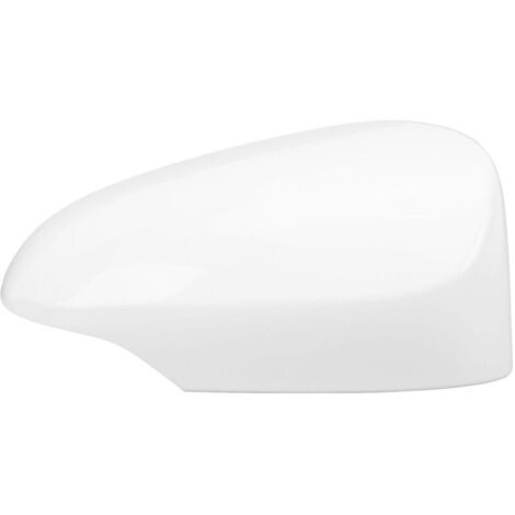 Couvercle de rétroviseur latéral blanc, anti-chocs et anti-rayures pour véhicule Droit 87915 0D909