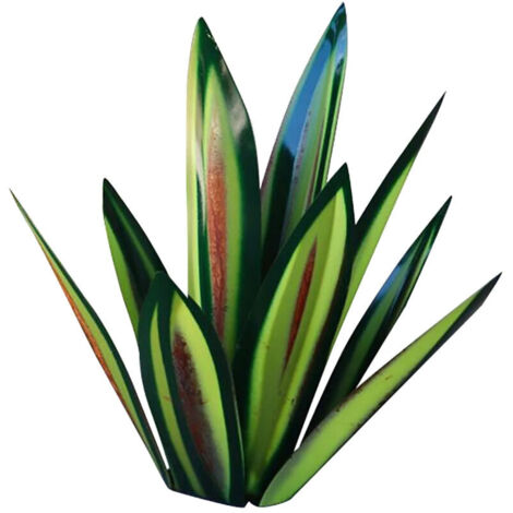 Décoration de tequila, plante en fer forgé, sculpture rustique de tequila de 55 cm, décoration de jardin, statuette pour patio, pelouse, piquet, décoration, cadeau pour le jardin (1/5)