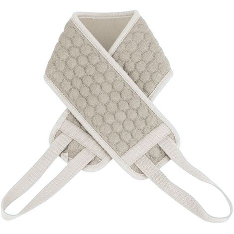 Serviette de bain et de gommage pour le dos, résistante et adaptée au sable grossier, à la boue et au gommage du dos. (1/4)
