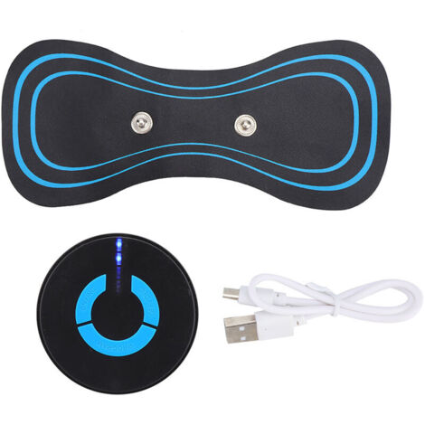 Mini masseur de cou Coussinets de massage cervicaux Soulagement de la douleur Stimulateur musculaire EMS Type de charge (1/4)