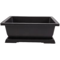 Grand Pot de Fleur Rectangle Bonsaï PéPinièRe JardinièRe Balcon Conteneur 29X21X10.5Cm