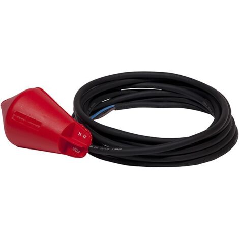 Interrupteur de niveau flotteur 5m – Contrôle automatique pour réservoir – 3 fils pour vidange et remplissage – Accessoire de pompe de jardin