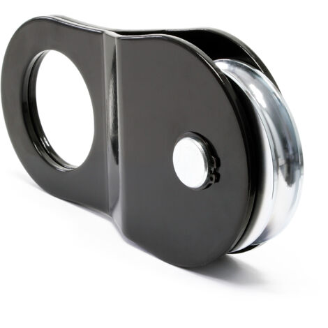 Wiltec – Poulie de mouflage ouvrante 10 t – Capots latéraux pour insertion rapide – Déviation et répartition de force – Usage forestier