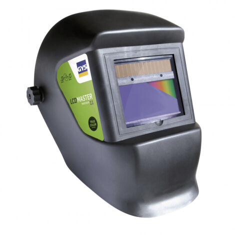 GYS – Masque soudeur LCD MASTER 11 43442 – Protection 1/1/1/1 – Champs de vision 100x49mm – Énergie solaire – Normes EN 175/EN 379