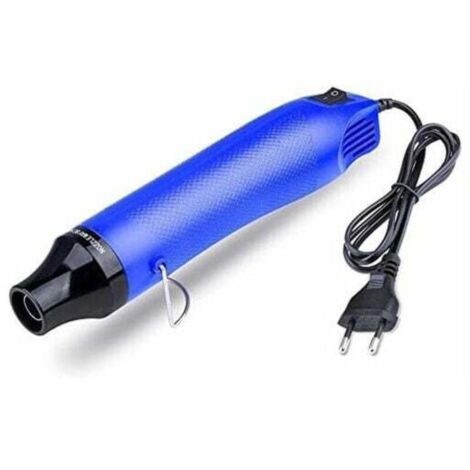 Décapeur Thermique, Mini Pistolet à Air Chaud 300W (Bleu) (1/5)