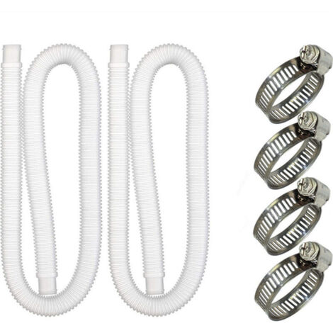2 Pcs Tuyau de Rechange pour Piscine Hors Sol Tuyau de Piscine pour Piscines pour Piscine Hors Terre Tuyau de Remplacement de Pompe de Filtre de Piscine (1/5)