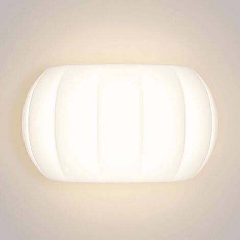 Applique murale citrouille blanche, applique murale en acrylique, applique murale LED moderne, appliques murales d'éclairage décoratif pour chambre d'enfant (1/5)