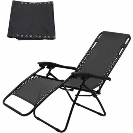 Housse salon de jardin,Toile Pour Chaise Longue Universel Tissu De Remplacement Pour Chaise Longue Respirant Durable Housse De Rechange En Tissu Pour Jardin Bains De Soleil (Seulement La Toile) Tissu (1/5)