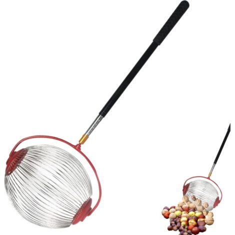 Récupérateur de Noix, Cueilleur de Noix, Collecteur de pommes, Ramasse Fruits en Noyer, Ramassez Les N-oix Grand Collecteur N-oix Rouleau Ramasse Châtaignes Noixs Outils Jardin Sélecteur Golf S (1/5)
