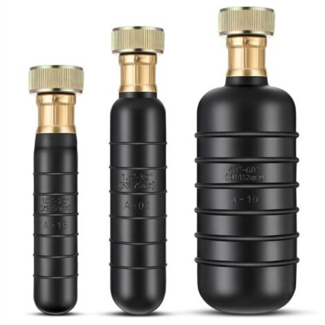 Kit de Vessie Drainage, 3 Vessies Nettoyage Drain S'Adaptent à 1 6 Tuyaux Débouche les Blocages Tenaces dans le Principal et Égouts (1/4)