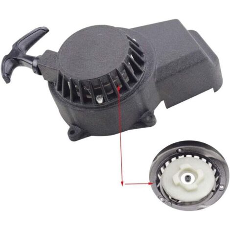 Aluminum Starter Starter Pedals and Parts Black Easy Pull Rivet Replacement for 47cc 49cc 2 Stroke Shift Buckle Pocket Bike Dirt Bike (1/4)
