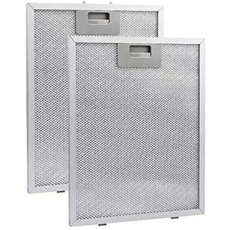 2 Pièces Filtres de Hotte Cuisine Filtre D'Aération D'Extracteur en Métallique 320X260mm Hottes à Graisse Cuisinière (1/4)