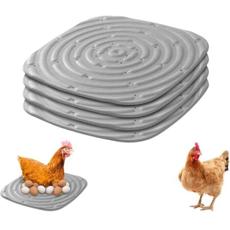 Rangement de nidification - Tapis de nidification pour poulaillers - Litière réutilisable pour poulailler, Tapis de litière portable pour poulaillers pour pondoirs à œufs (1/5)